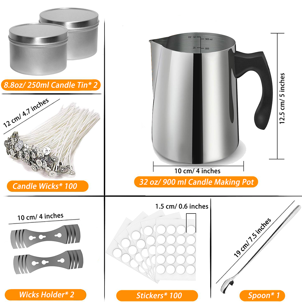 Candle Making Starter Kit Supp - Candle Making Jug recension och pris