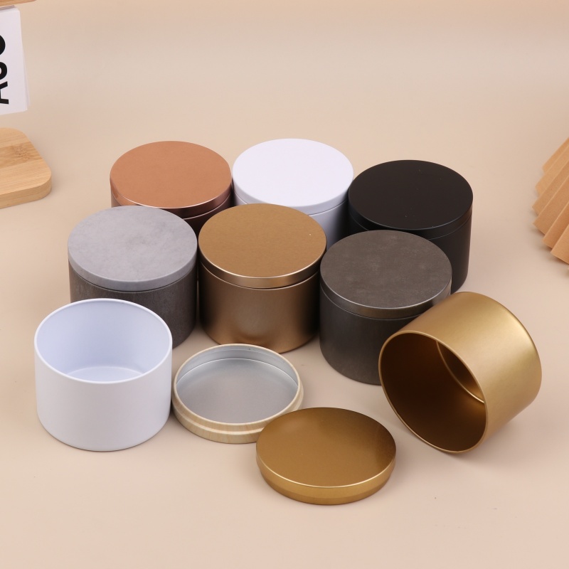Wholesale 8oz Candle Tin Cans  - Candle Making Jars With Lids recension och pris