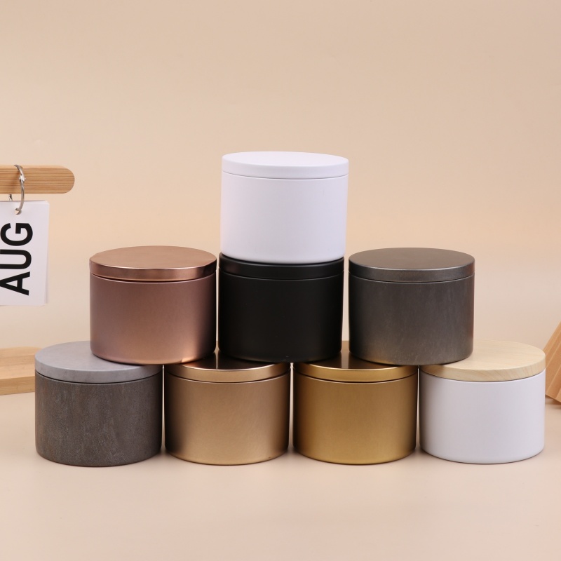 Wholesale 8oz Candle Tin Cans  - Candle Making Jars With Lids recension och pris