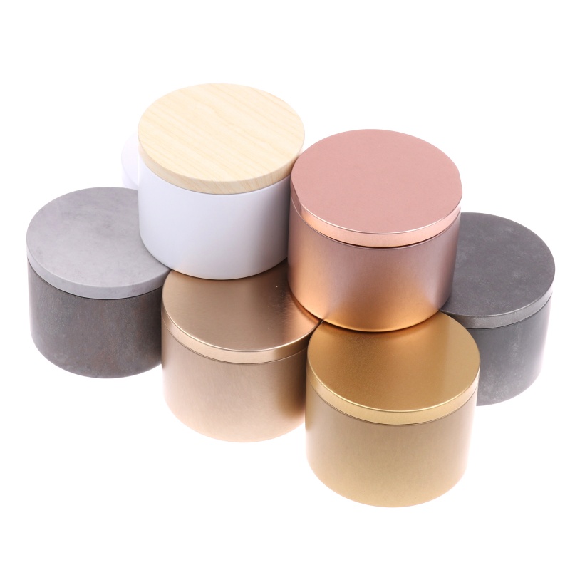 Wholesale 8oz Candle Tin Cans  - Candle Making Jars With Lids recension och pris