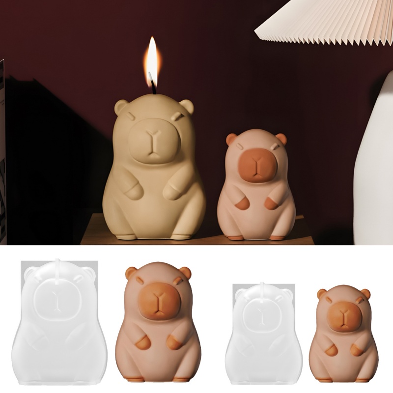 Capybara Pudding Baking Silico - Candle Making Tutorial recension och pris
