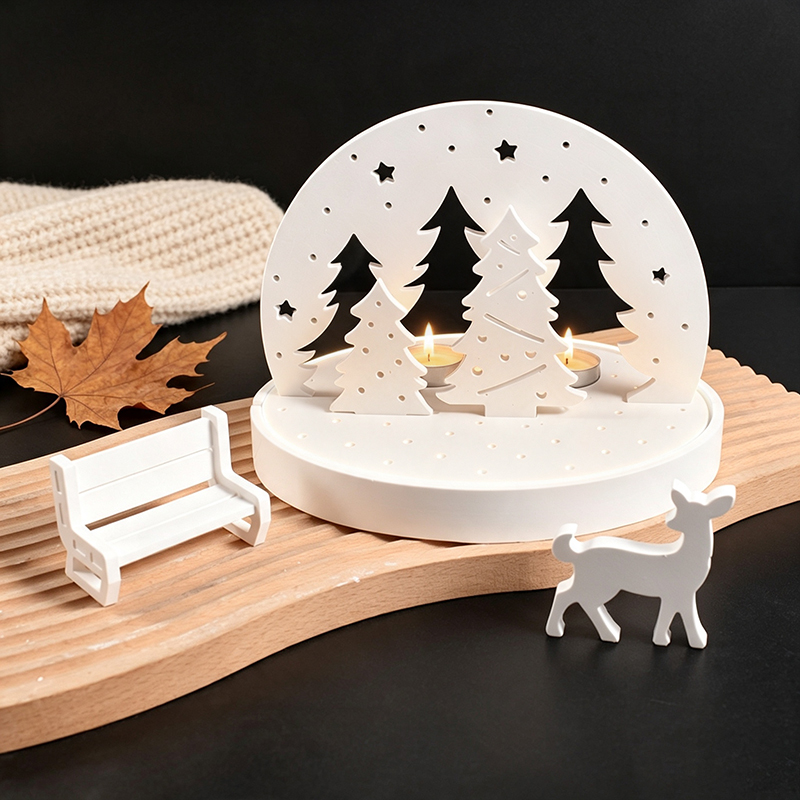Christmas Elk Tealight Candle  - Candle Making Kits recension och pris