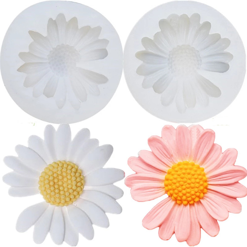 3D Daisy Flower Mold Sun Silic - Candle Making Tutorial recension och pris