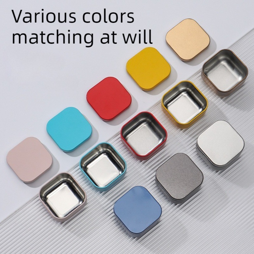 20PCS Empty Square Candle Jars - Tin Container Lid recension och pris