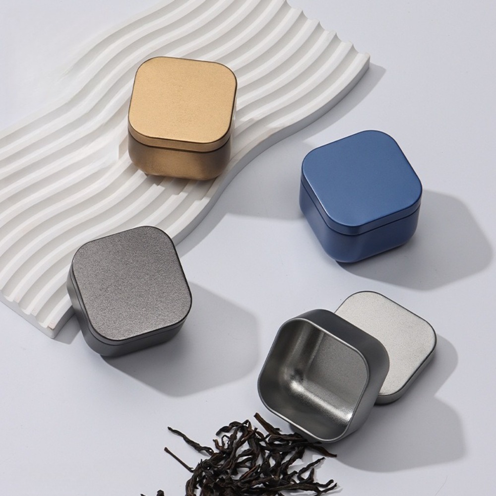 20PCS Empty Square Candle Jars - Tin Container Lid recension och pris