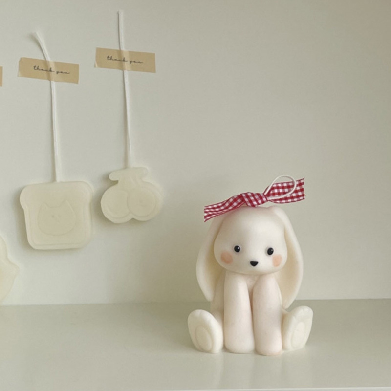Sitting Rabbit Silicone Candle - Candle Making Tutorial recension och pris
