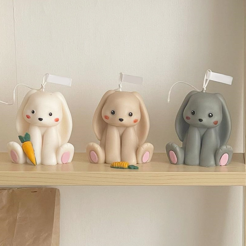 Sitting Rabbit Silicone Candle - Candle Making Tutorial recension och pris