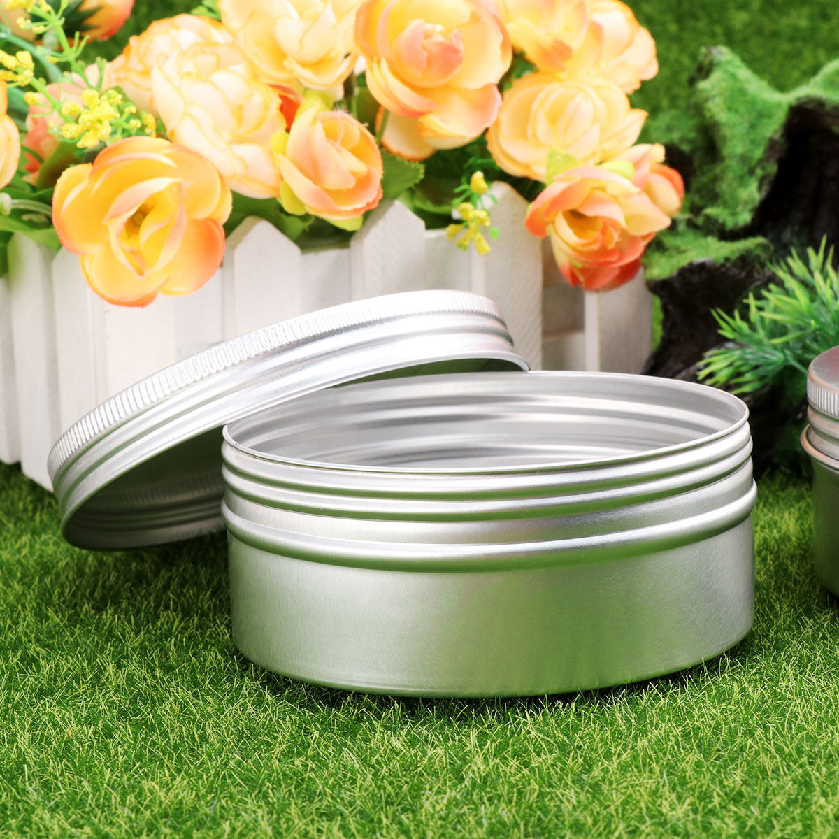 10Pcs Threaded Aluminium Bottl - Tin Container Lid recension och pris