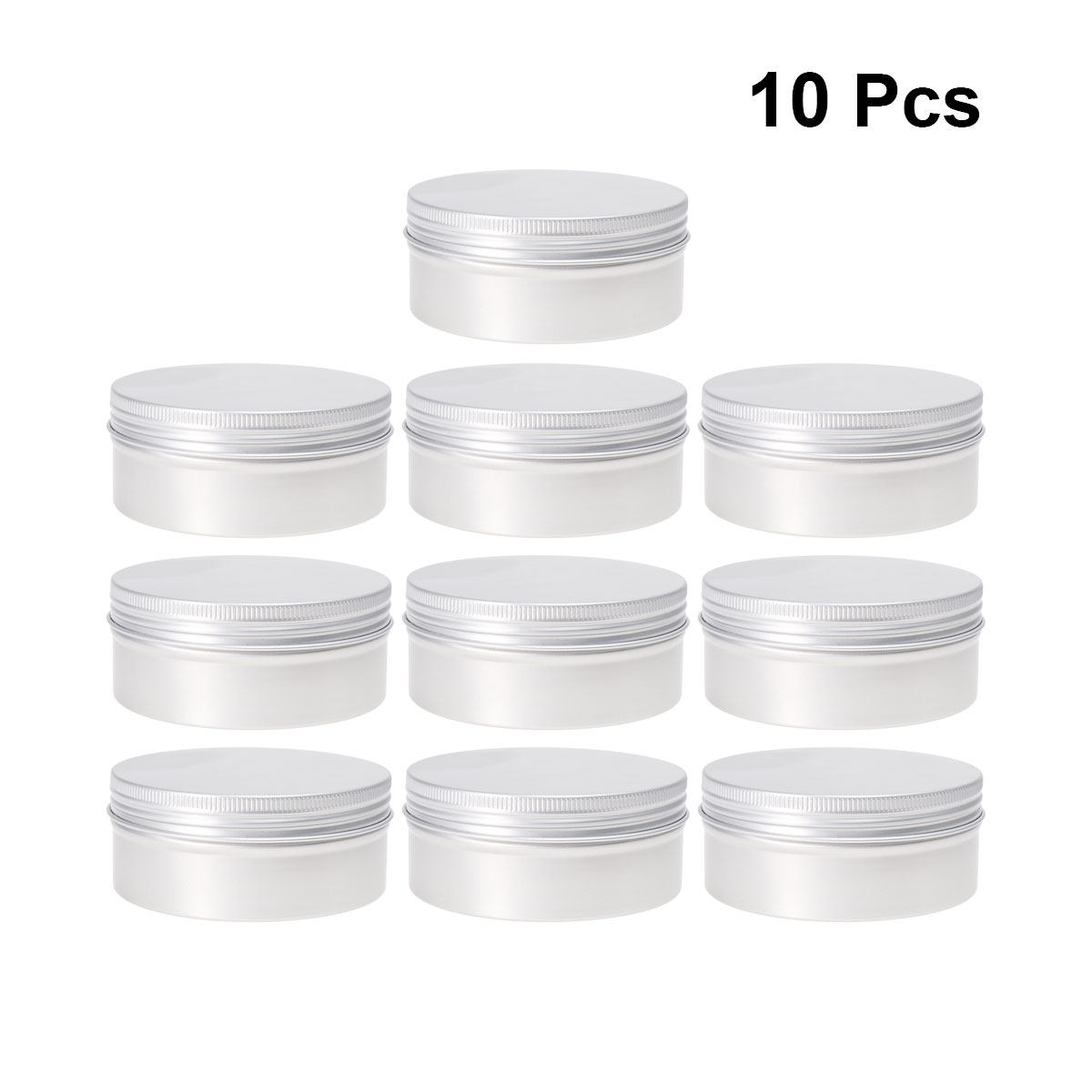 10Pcs Threaded Aluminium Bottl - Tin Container Lid recension och pris