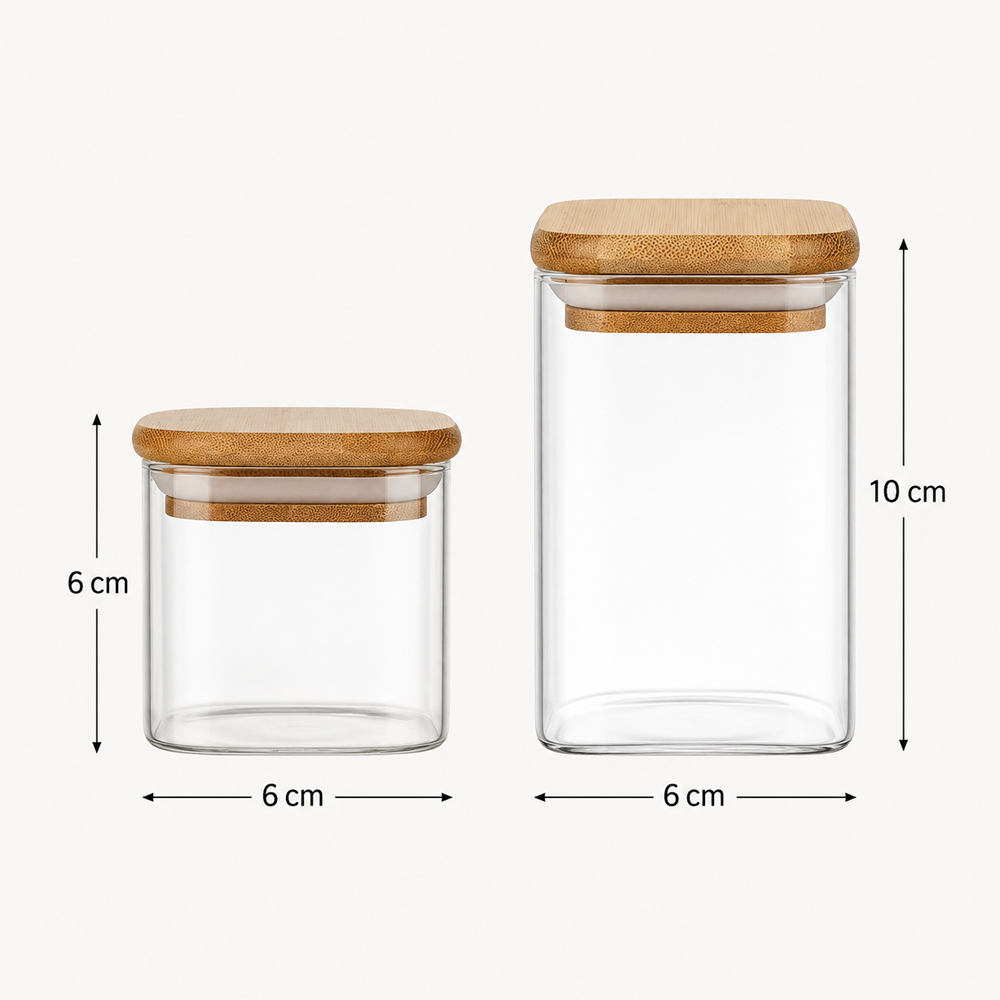 Spice Jars with Labels, Glass  - Candle Making Jars With Lids recension och pris