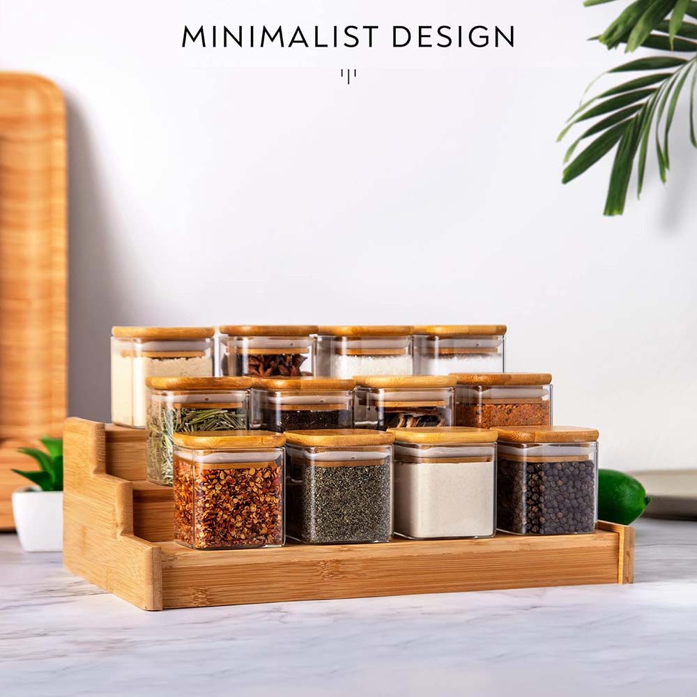 Spice Jars with Labels, Glass  - Candle Making Jars With Lids recension och pris
