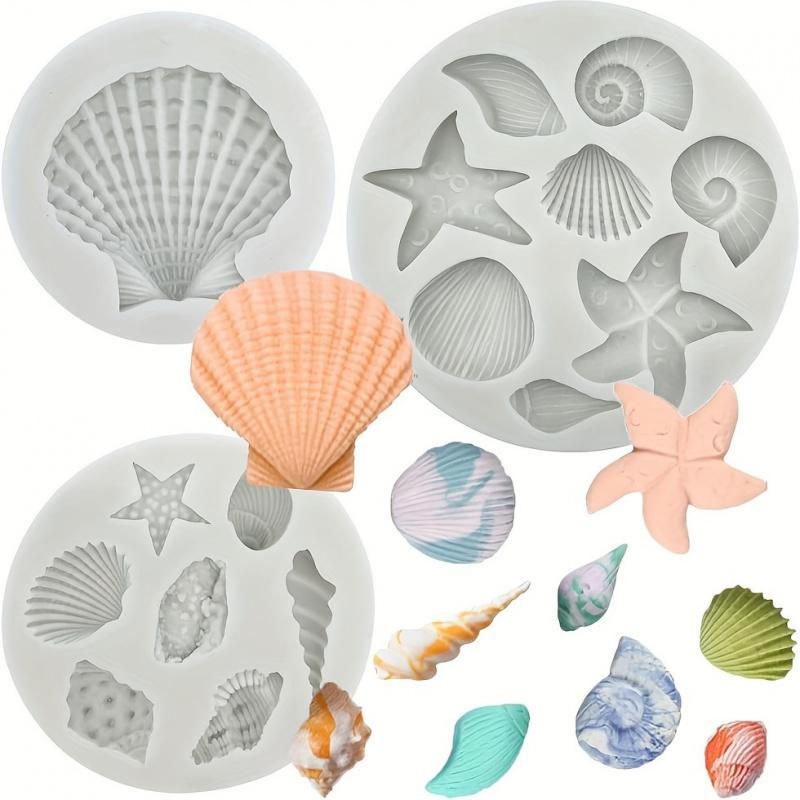3pcs/set, Shell Mold Set, Irre - Candle Making Kits recension och pris