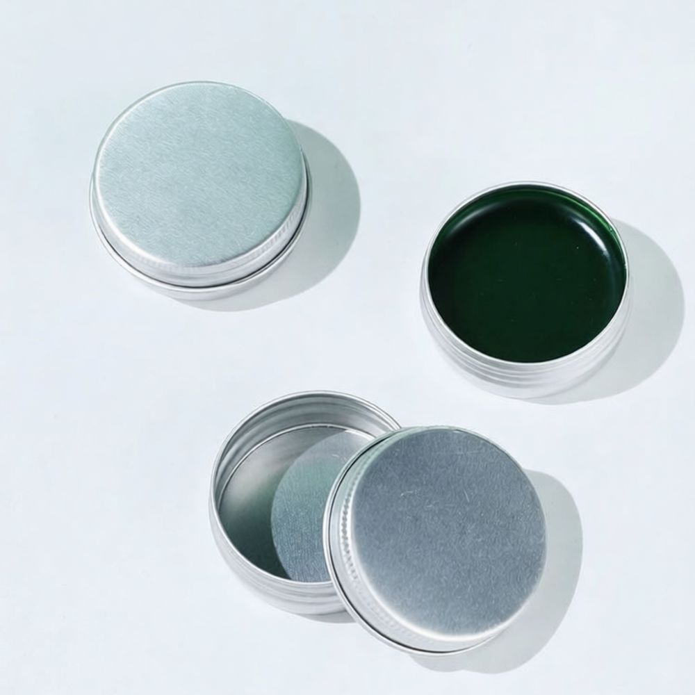 Compact Aluminum Container Rou - Tin Container Lid recension och pris
